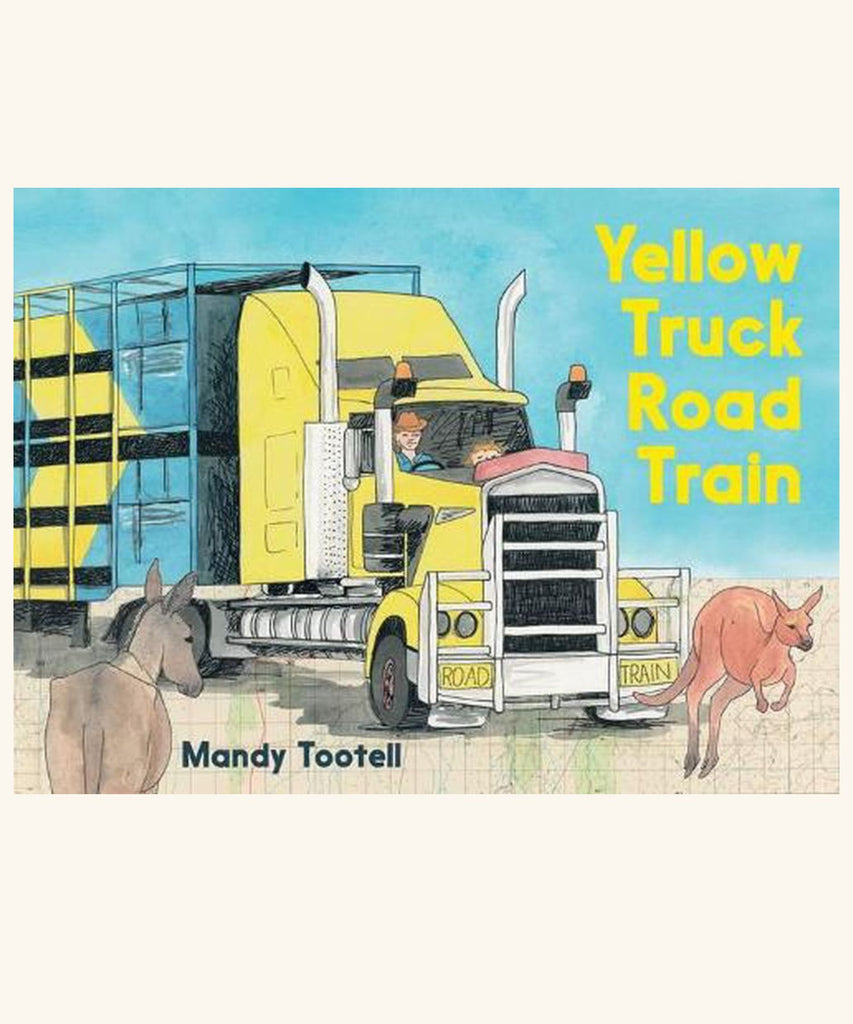Yellow Truck Road Train - Many Tootell
