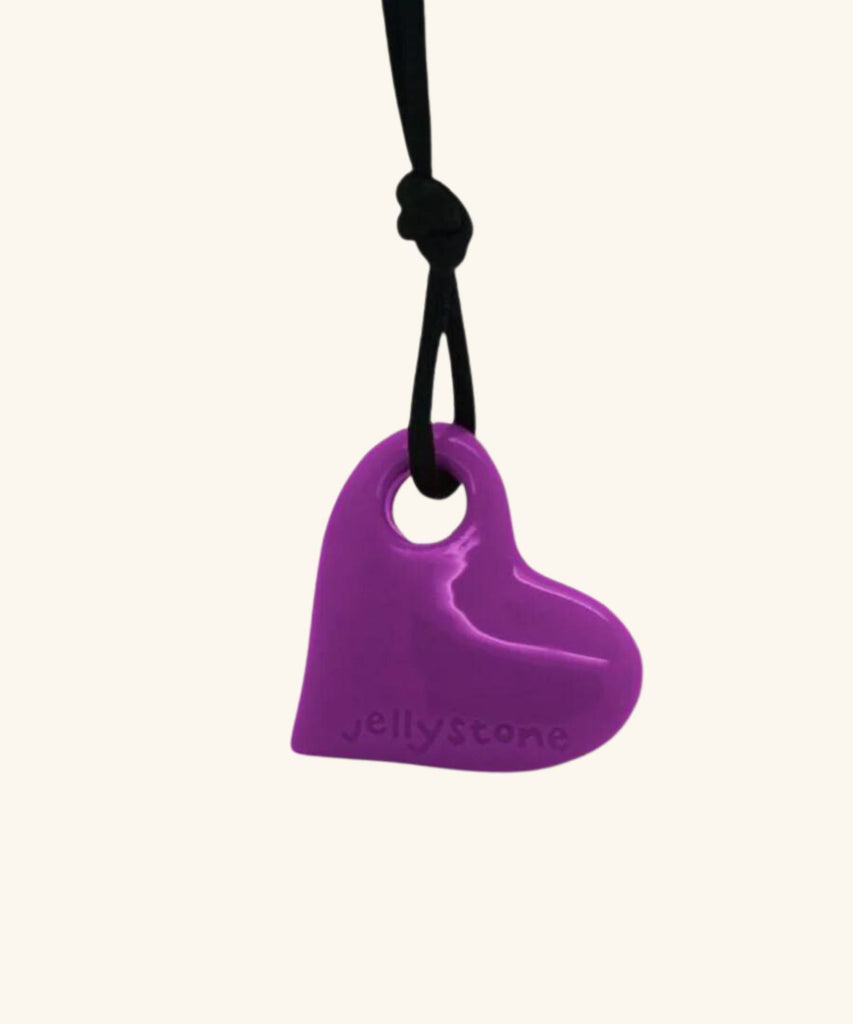 Jellystone Designs | Chew Necklace - Heart Pendant