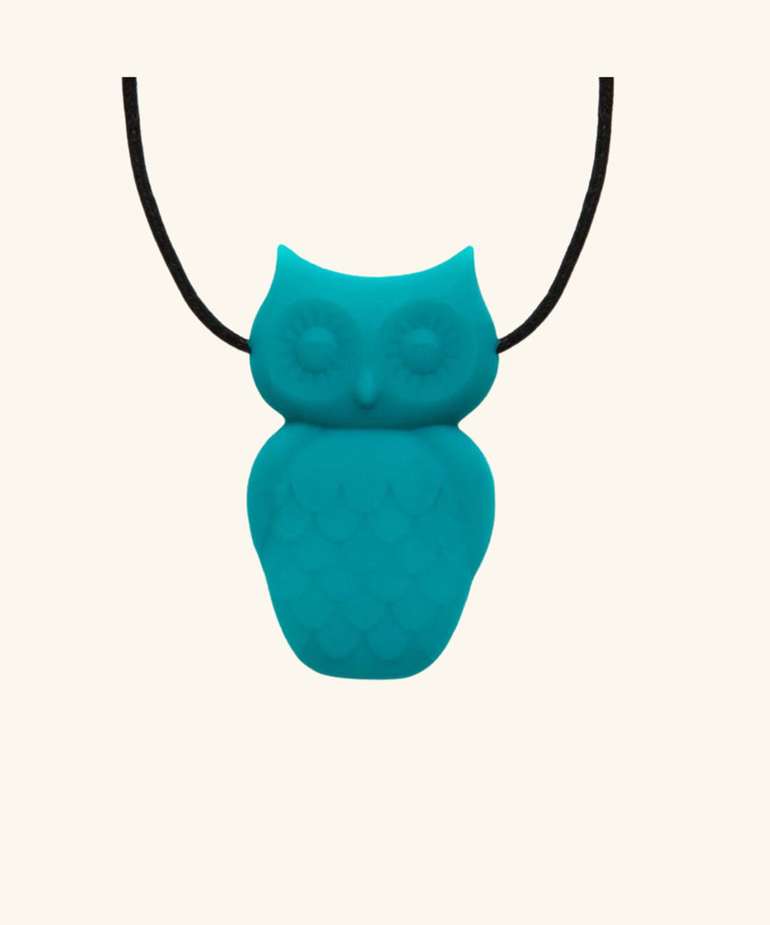 Jellystone Designs | Chew Necklace - Owl Pendant