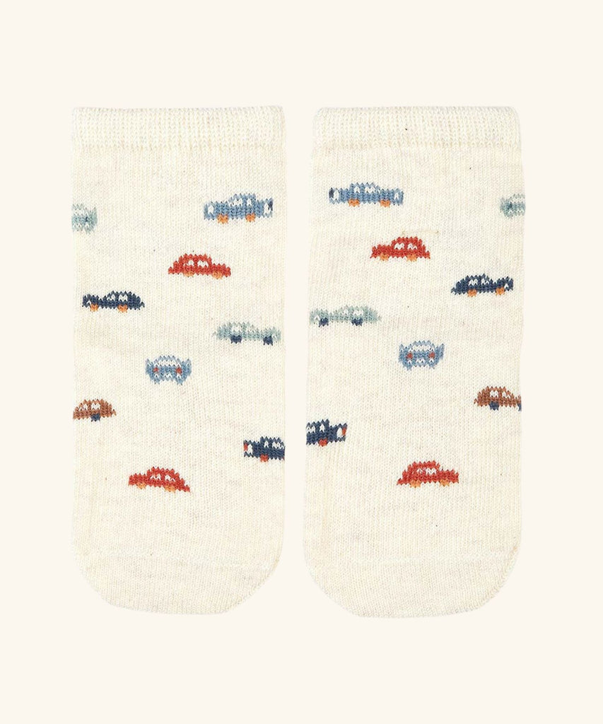 Toshi | Organic Baby Socks Jacquard - Speedie