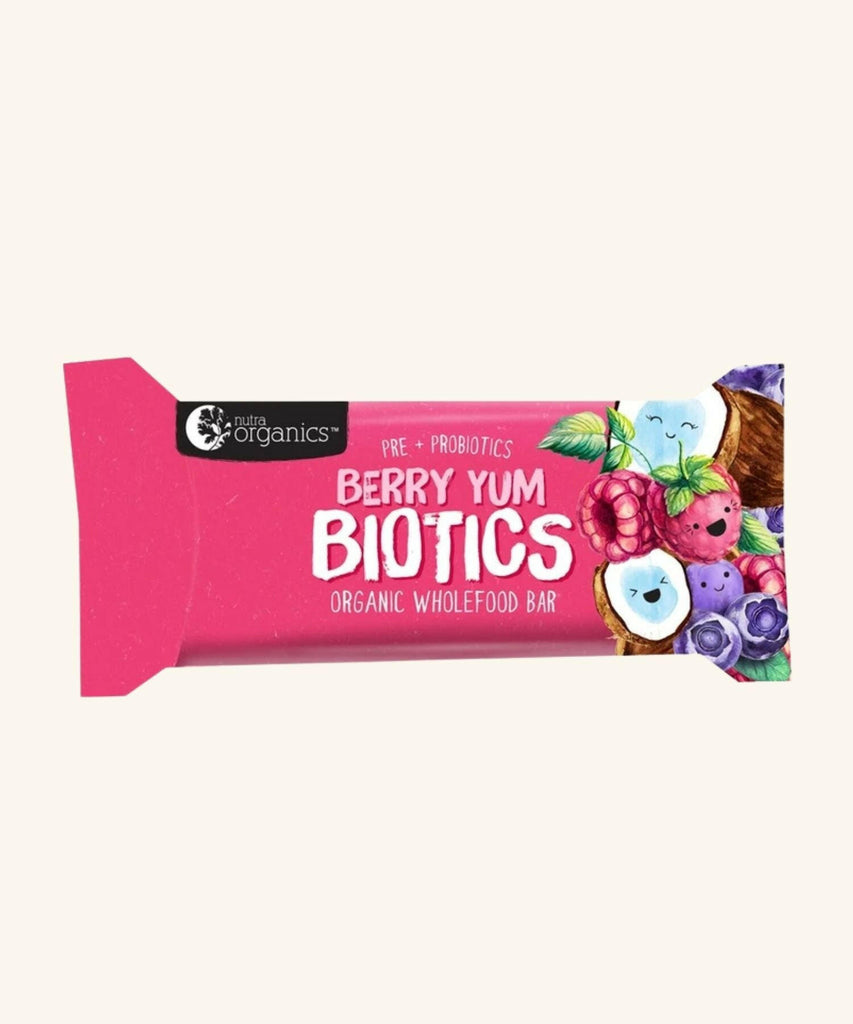 Nutra Organics | Berry Yum Biotics Bar