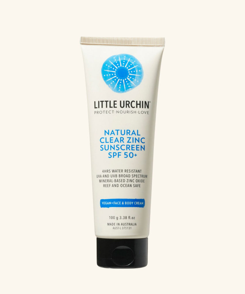 Little Urchin | Natural Sunscreen Clear Zinc SPF 50+ - 100g
