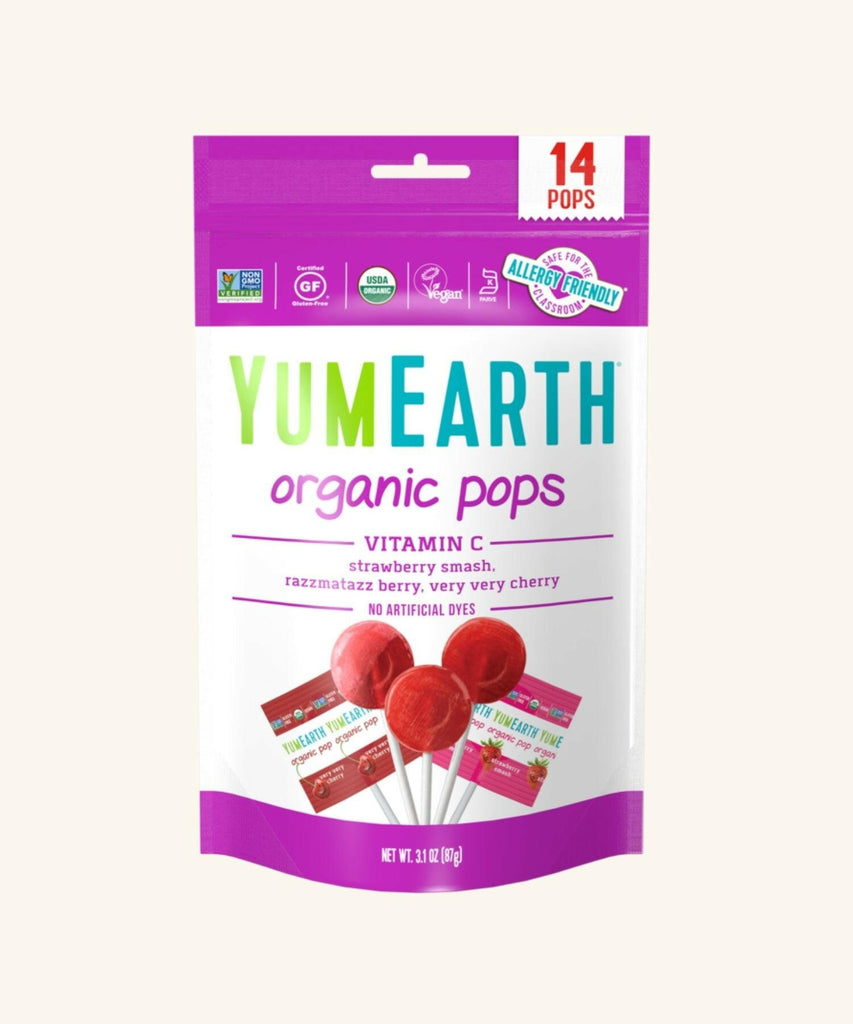 Yum Earth | Organic Lollipops - Vitamin C 14 pack