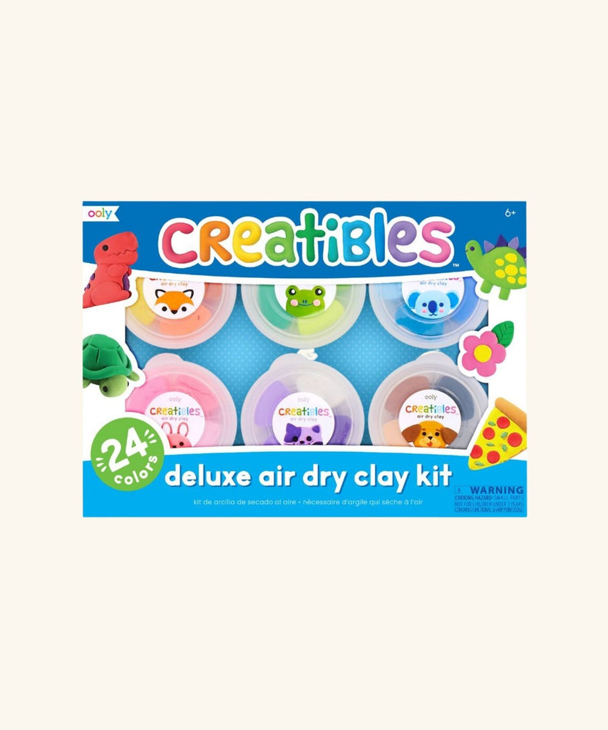 OOLY | Creatibles - Air Dry Clay Kit - 24 Colours
