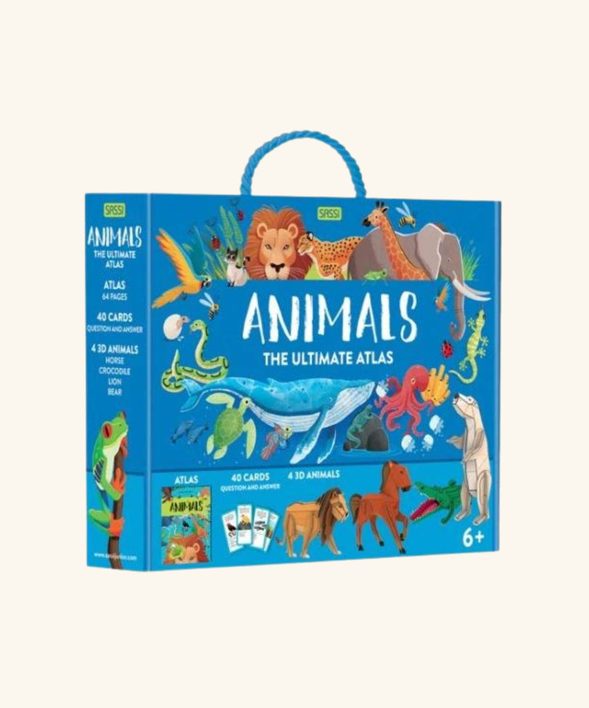 Sassi | The Ultimate Atlas and Puzzle Set - Animals 3D Models and Puzzle