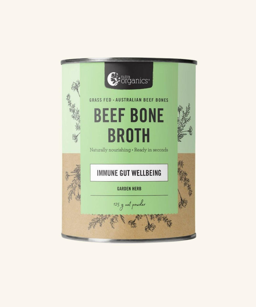 Nutra Organics | Beef Bone Broth Garden Herb 125g