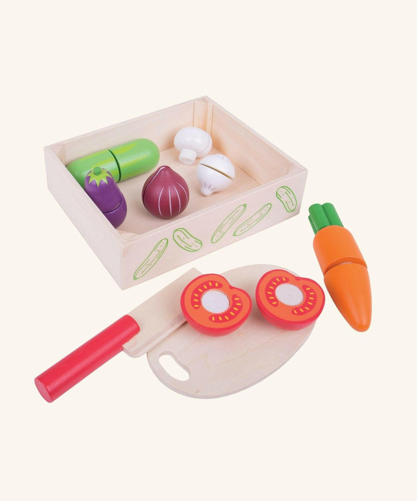 Bigjigs Toys | Cutting Vegetable Crate