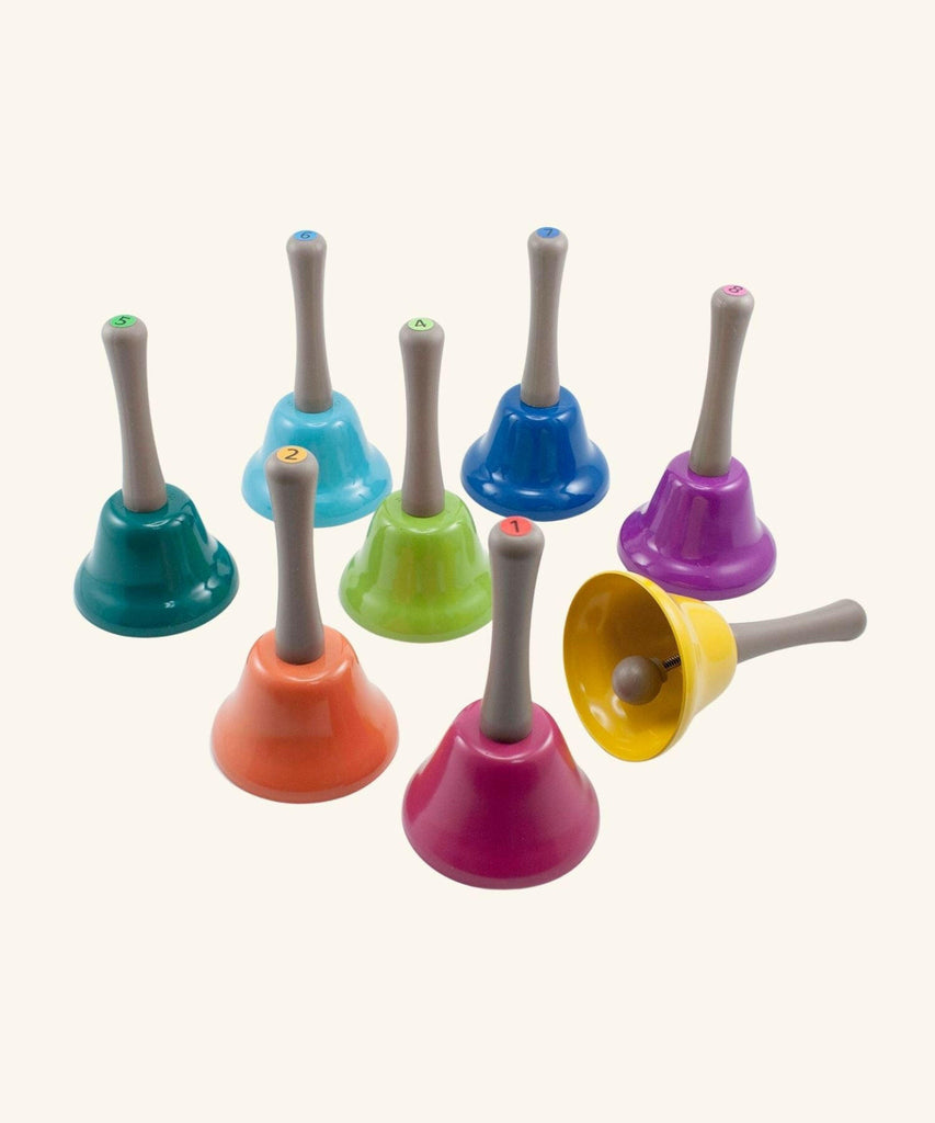 Artiwood | Rainbow Musical Hand Bells - 8 Piece Set