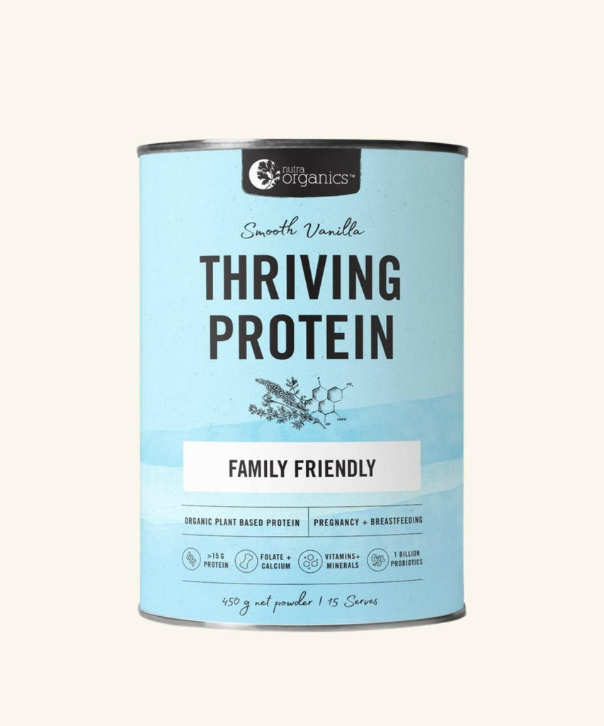 Nutra Organics | Thriving Protein - Smooth Vanilla 450g