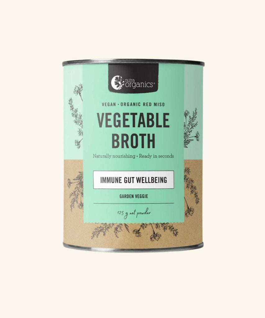 Nutra Organics | Vegetable Broth Garden Veggie 125g