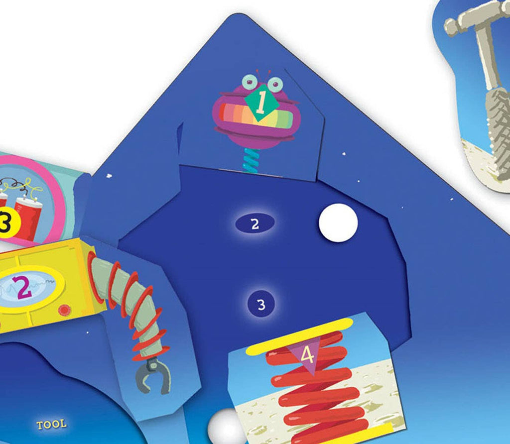 EeBoo | Bulid a Robot - Puzzle & Spinner Game – Nurture Tribe