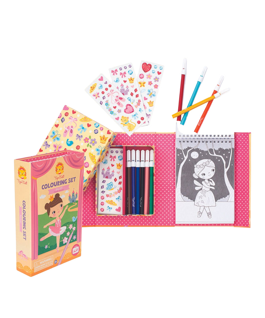 Tiger Tribe | Colouring Set - Ballet