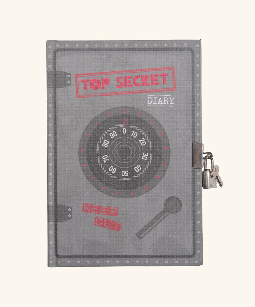 Copy of Tiger Tribe | Lockable Diary - Top Secret