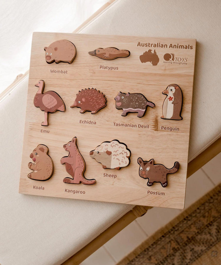 Q Toys | Natural Australian Animal Puzzle