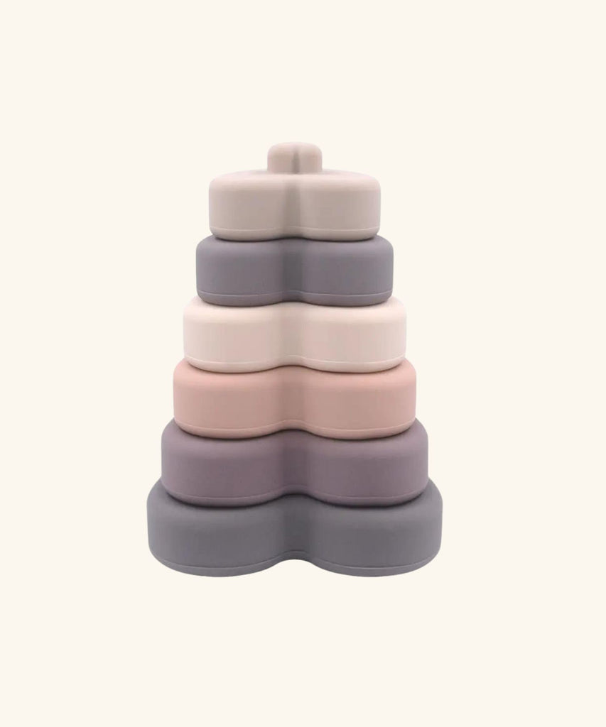 Playground | Silicone Heart Stacking Tower
