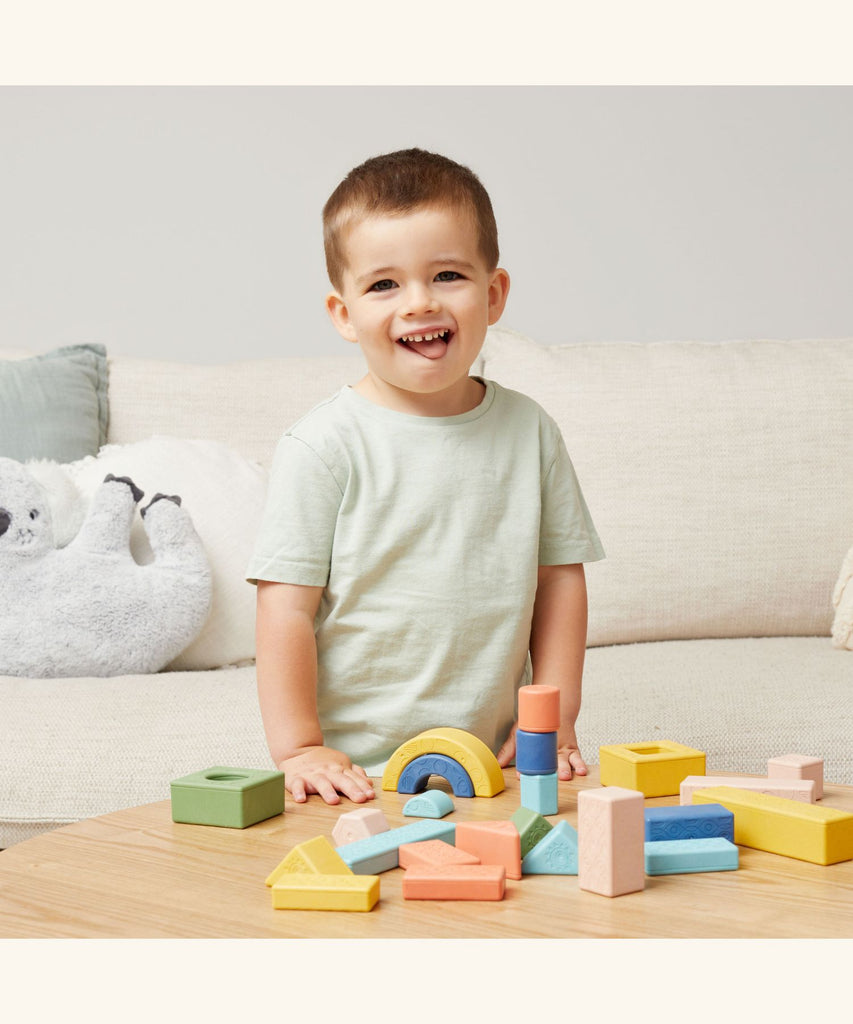 Tiger Tribe | Rattle & Stack Blocks - Deluxe Pack Of 24