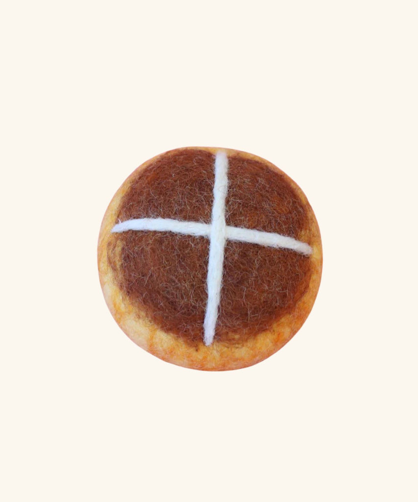 Juni Moon | Easter Dounuts - Hot Cross Bun Donut