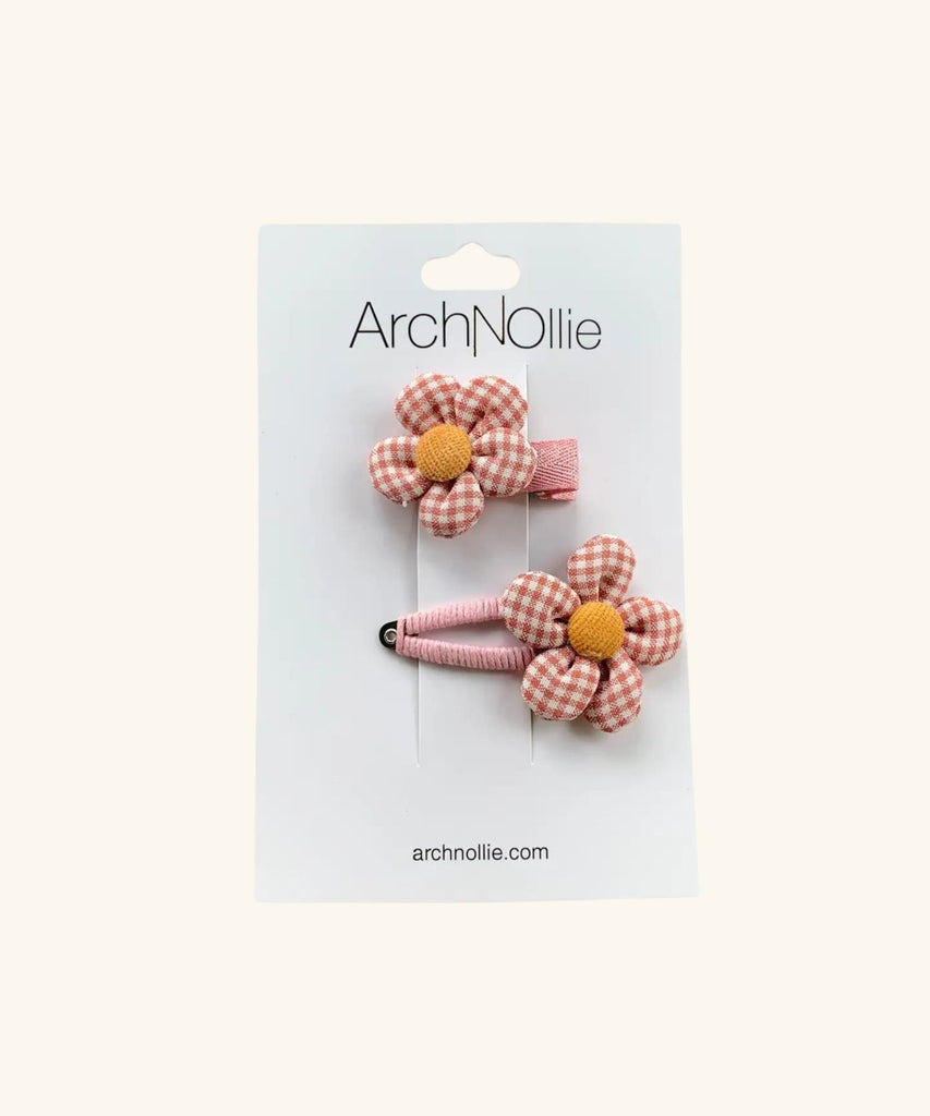 Arch N Ollie | Petals Snaps - Pink