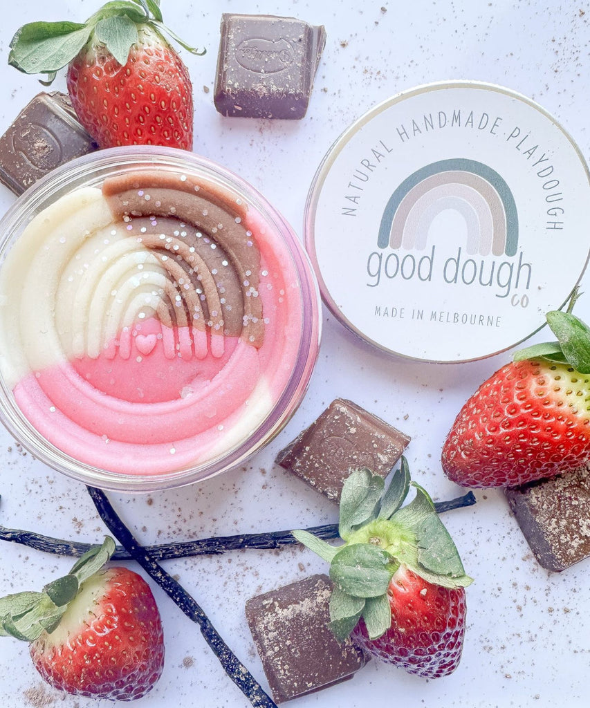 Good Dough Co | Playdough - Neapolitan Icecream