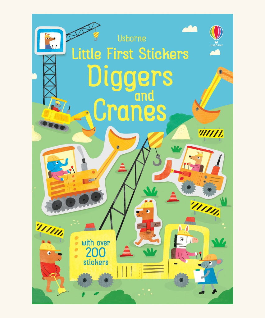 Little First Stickers - Diggers and Cranes