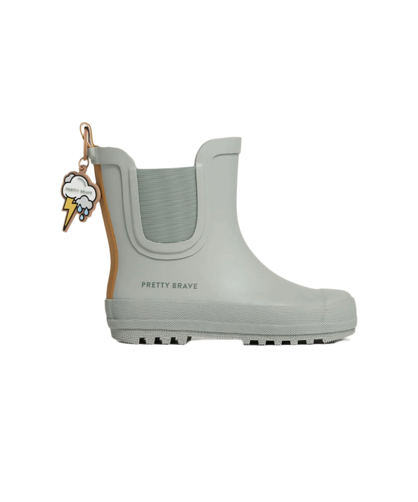 Pretty Brave | Toddler Puddle Boot - Sage
