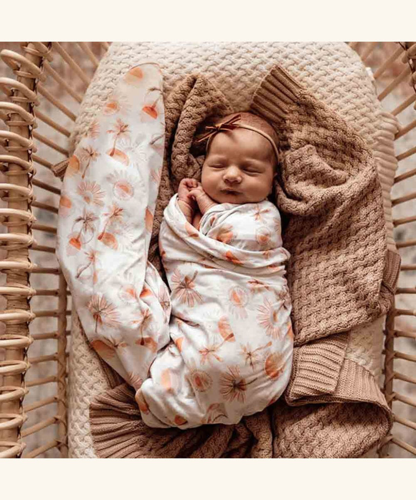 Snuggle Hunny | Organic Muslin Wrap - Paradise