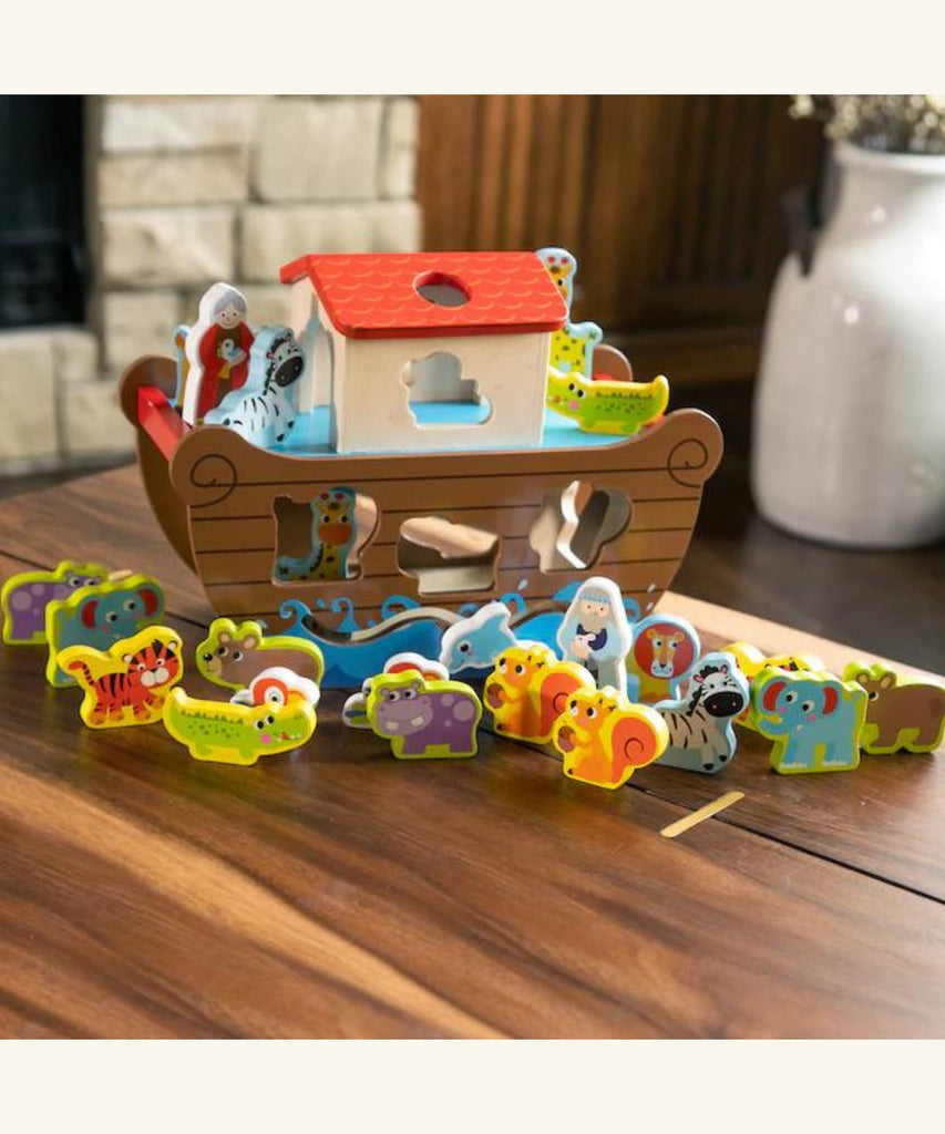 Fat Brain Toy Co | Noah's Ark Sort & Play Set