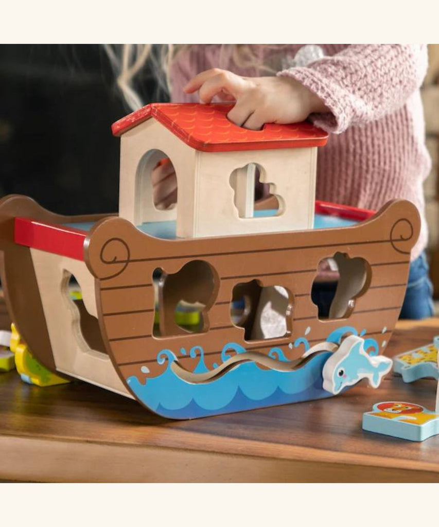 Fat Brain Toy Co | Noah's Ark Sort & Play Set