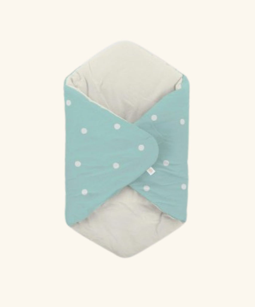Miniland Doll Blanket Wrap - Aqua