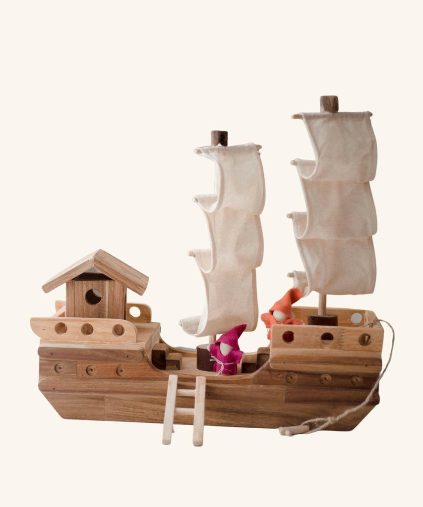 Q Toys | Wooden Pirate ship