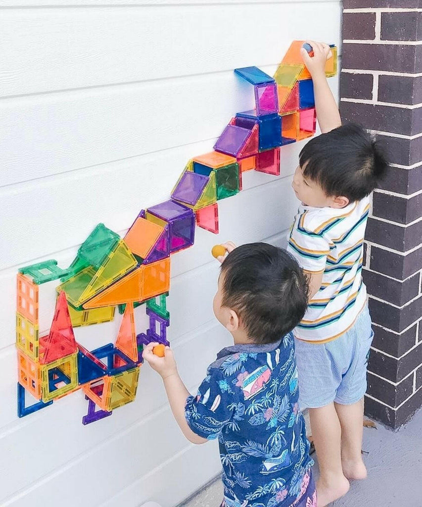 Connetix | Magnetic Tiles - Rainbow Creative Pack 102 Pieces