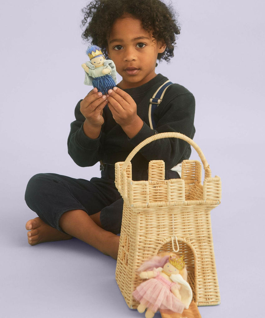 Olli Ella | Rattan Castle Bag