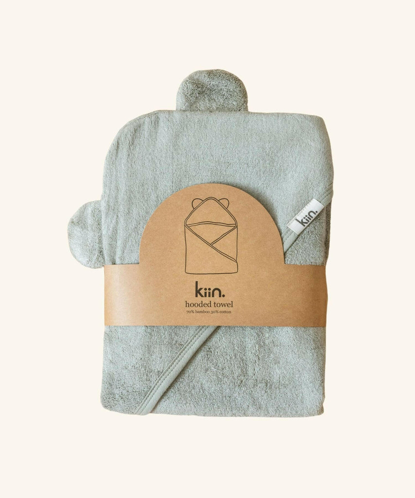 Kiin |  Hooded Towel - Sage