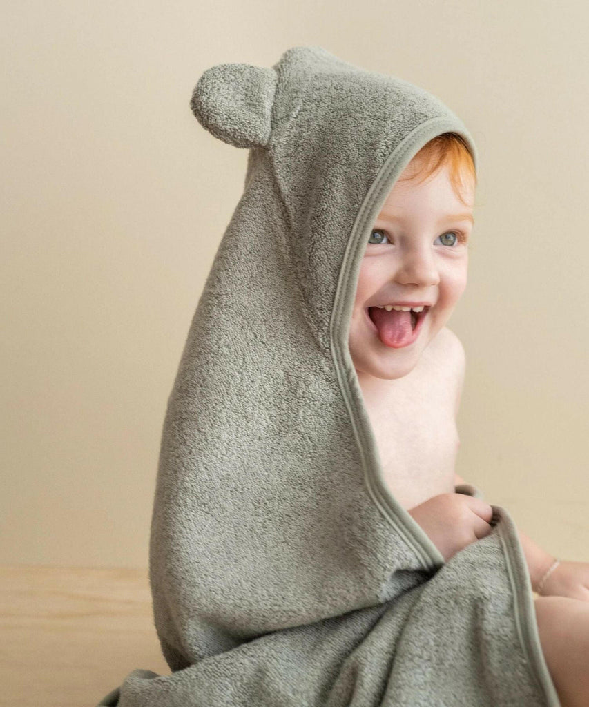 Kiin |  Hooded Towel - Sage