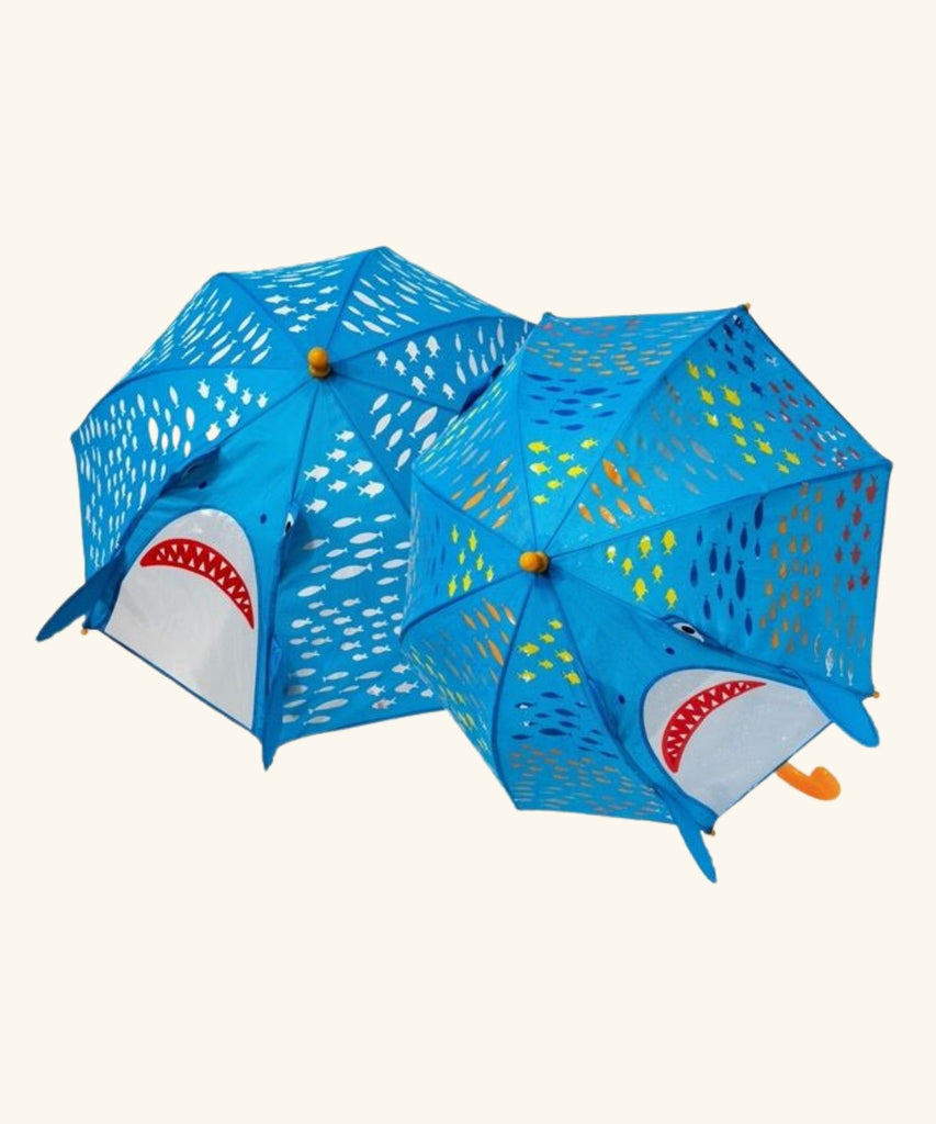 Floss & Rock | Colour Changing Umbrella 3D - Shark