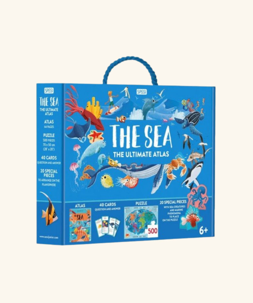 Sassi | The Ultimate Atlas and Puzzle Set - The Sea 3D Models and Puzzle