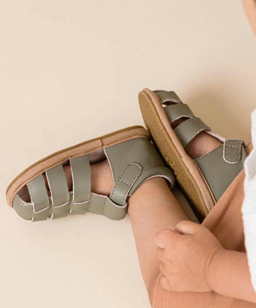 Pretty Brave | Baby Sandal Rio - Olive
