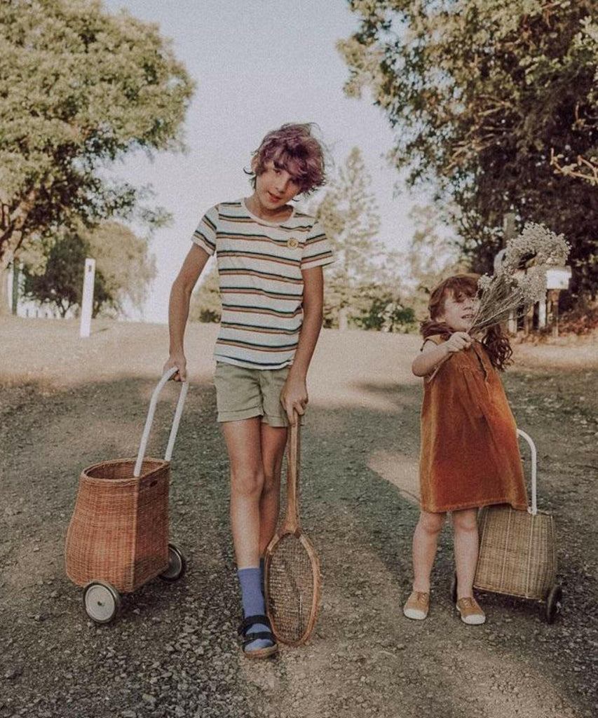Olli Ella | Rattan Medium Luggy - Natural