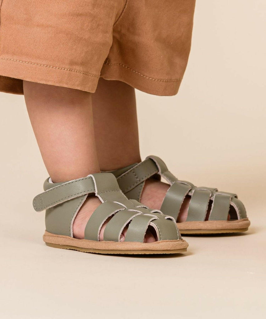Pretty Brave | Baby Sandal Rio - Olive